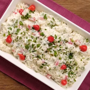 arroz-cremoso-com-requeijao-receita